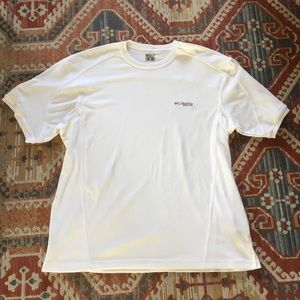 Columbia Men’s PFG White Omni-Shade T-Shirt Sz. XL